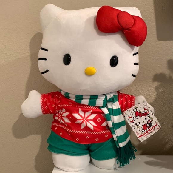 Sanrio Toys Large Hello Kitty Holiday Greeter Plushie Poshmark